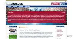 Desktop Screenshot of cityofmalden.org